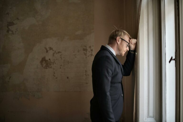 La tristesse d'un père