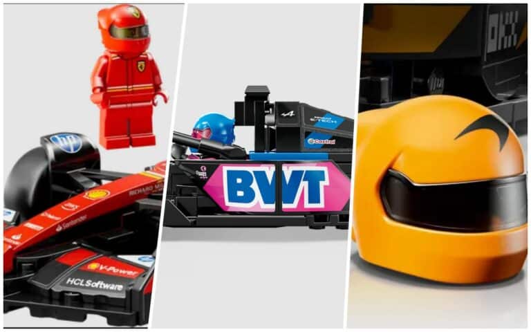 Les trois meilleurs LEGO F1