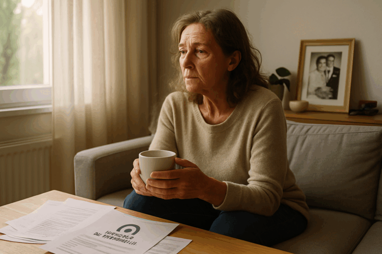 découvrez le témoignage touchant d'une femme qui a découvert son droit à une pension de réversion cinq ans après le décès de son mari. une histoire émouvante sur les démarches, les émotions et l'importance de connaître ses droits.