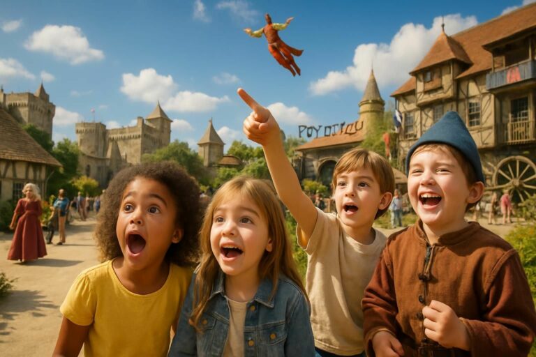 Puy du Fou avec des enfants : l’âge idéal
