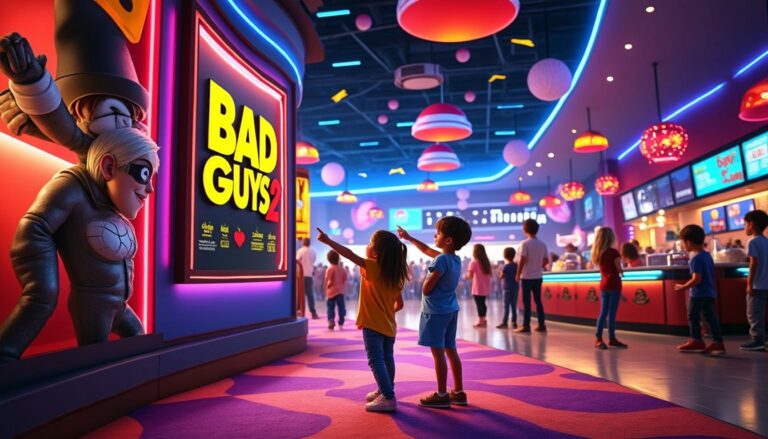découvrez à partir de quel âge les enfants peuvent voir au cinéma les bad guys 2. informations sur le contenu, les avis des parents et les recommandations pour choisir la bonne sortie en famille.