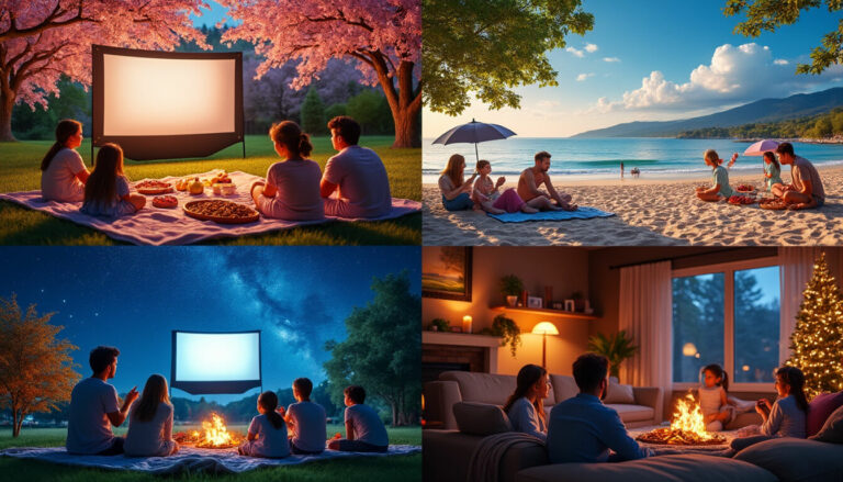 Découvrez la sélection des meilleurs films familiaux à regarder ensemble selon chaque saison ! Printemps, été, automne ou hiver : trouvez le film parfait pour passer un excellent moment en famille, quel que soit le temps.