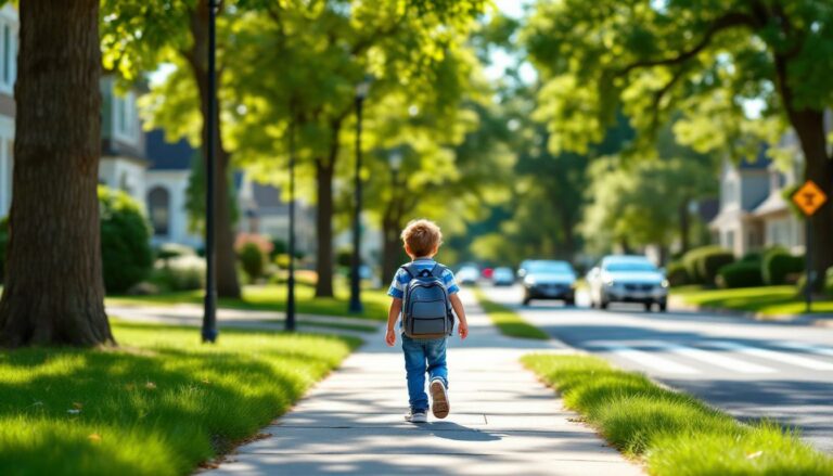 découvrez à partir de quel âge un enfant peut commencer à aller à l'école seul à pied, avec des conseils de sécurité essentiels pour les parents.