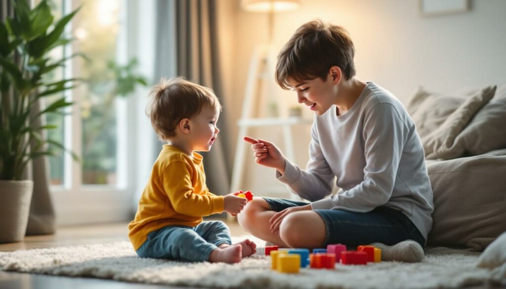 découvrez à quel âge un enfant est capable de garder son petit frère ou sa petite sœur en toute sécurité, avec des conseils pratiques pour les parents.