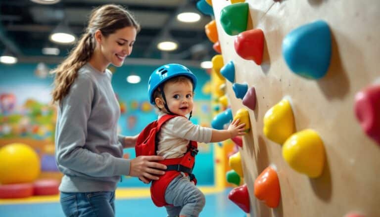 découvrez à partir de quel âge un enfant peut commencer l'escalade, les conseils de sécurité et les bienfaits de ce sport pour les plus petits.